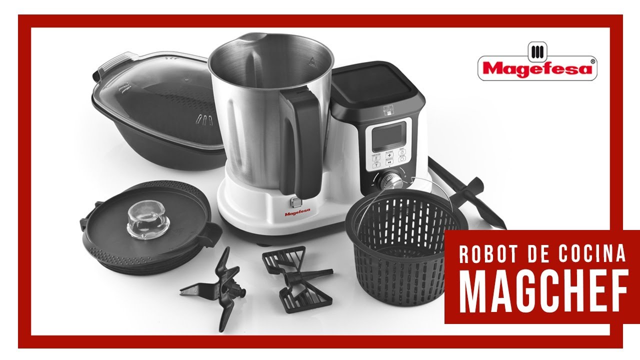 robot de cocina magchef white 4540